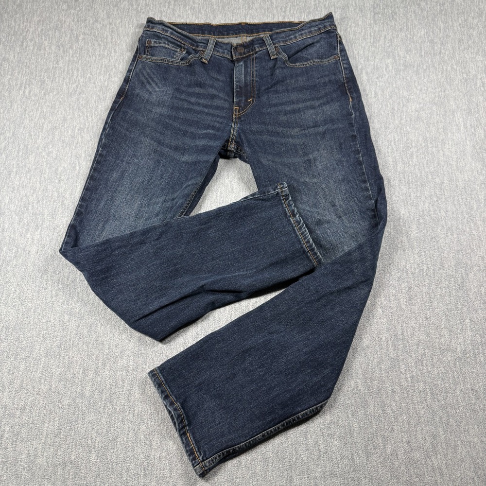 Levi's 511 Jeans Men W32 L30 Blue Slim Fit Straight Leg Denim Stretch Casual